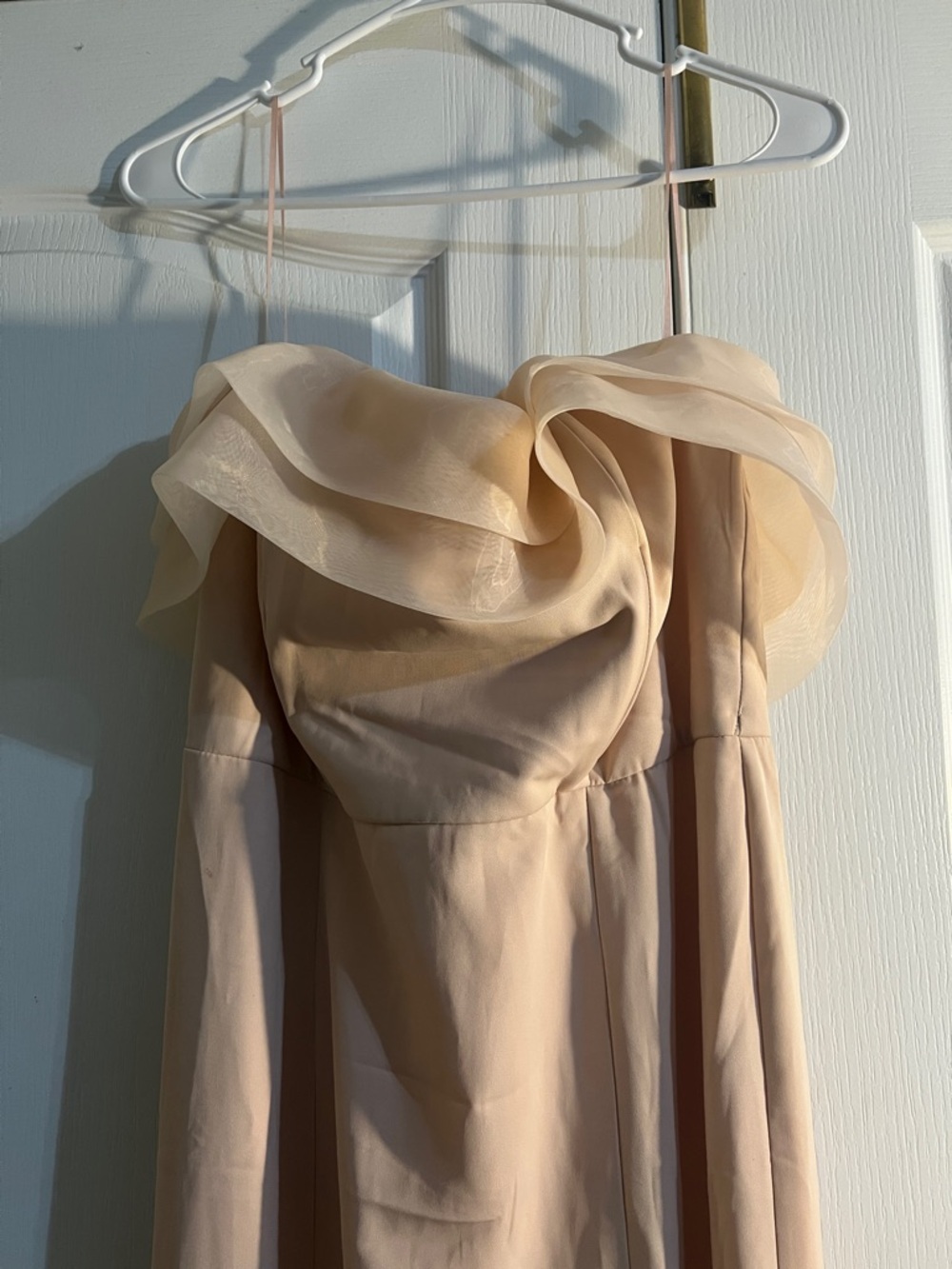 Maniju Strapless Dress in Soft Pink